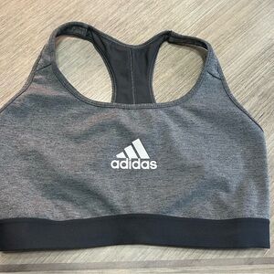 Adidas Women's Heather Gray Sports Bra